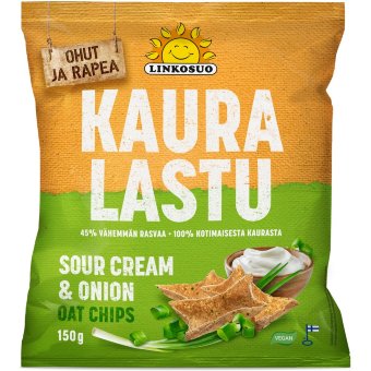 Овсяные чипсы сметана и лук 150 г