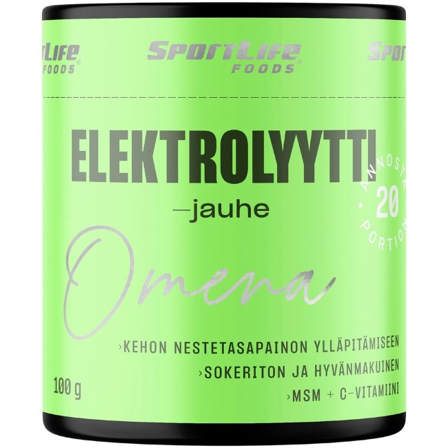 Электролитный порошок SportLife Foods 100 гр яблоко