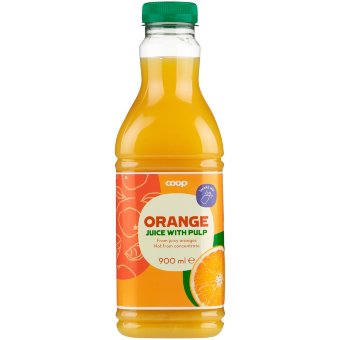 Апельсиновый нектар Coop 900 мл