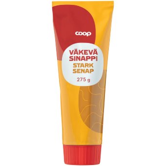 Горчица острая Coop 275 гр