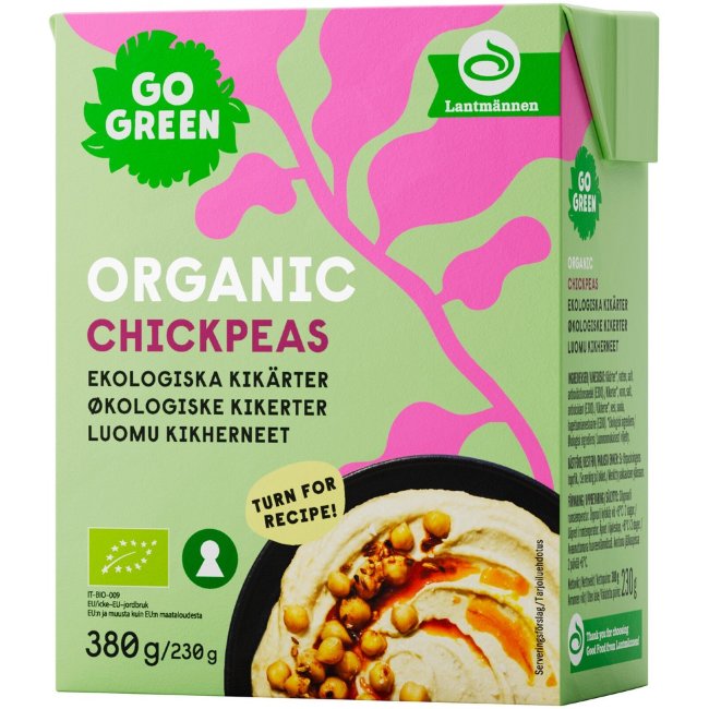 Нут органический GoGreen 380 гр