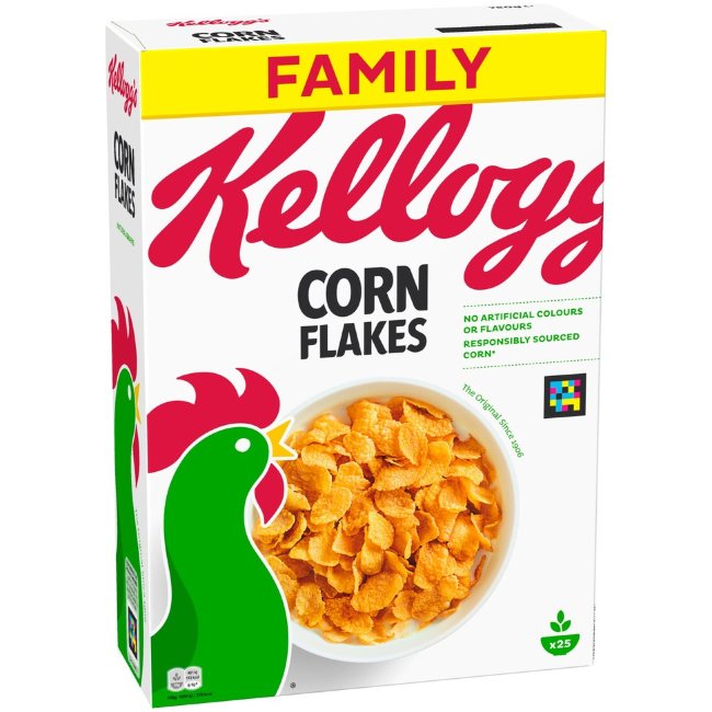 Хрустящие кукурузные хлопья Kellogg's 750 гр