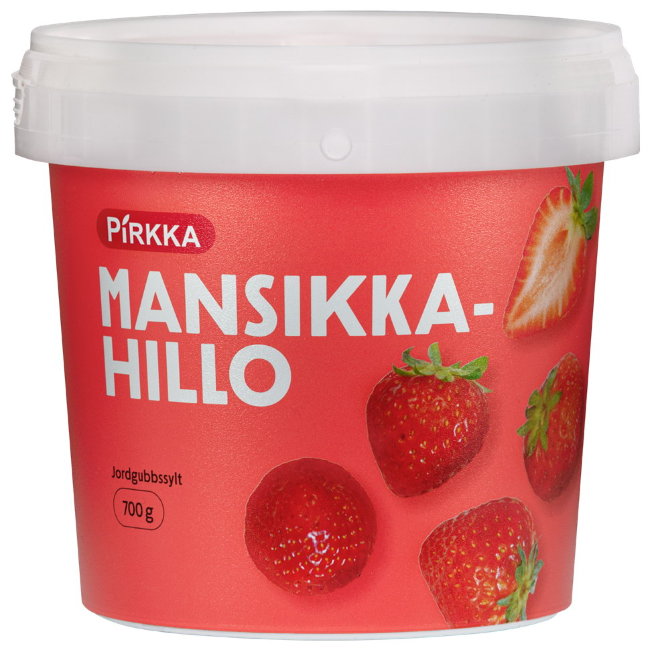 Варенье Pirkka 700 гр клубника