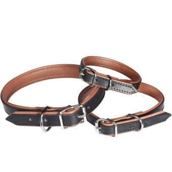 Кожаный ошейник для собак Pet First 15 мм x 40 см