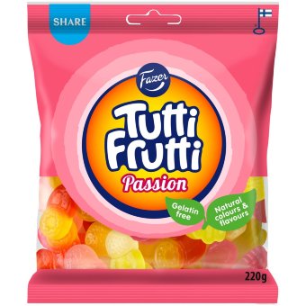 Конфеты Fazer Tutti Frutti Passion 220 гр