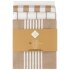 Кухонное полотенце Tex Home Stripes 3 шт бежевое