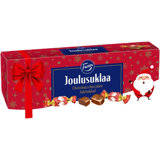 Рождественские шоколадные конфеты Fazer Joulusuklaa 295 гр
