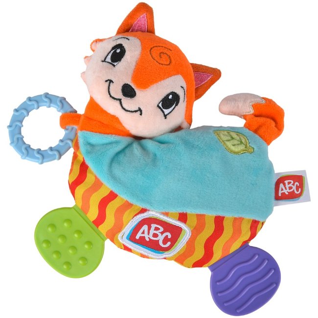 Мягкая игрушка для жевания и активности Simba ABC Metsän ystävät, 2 разных, ассортимент, продается поштучно