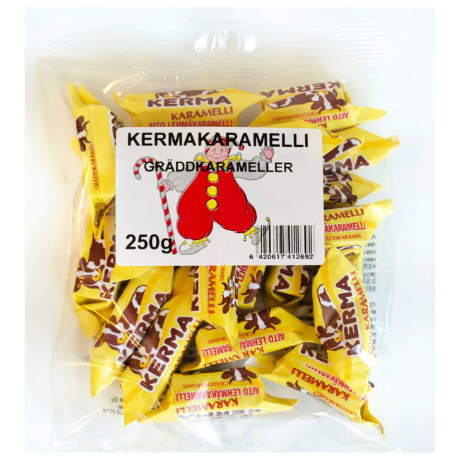Конфеты коровка финская Kermacaramelli 250 гр
