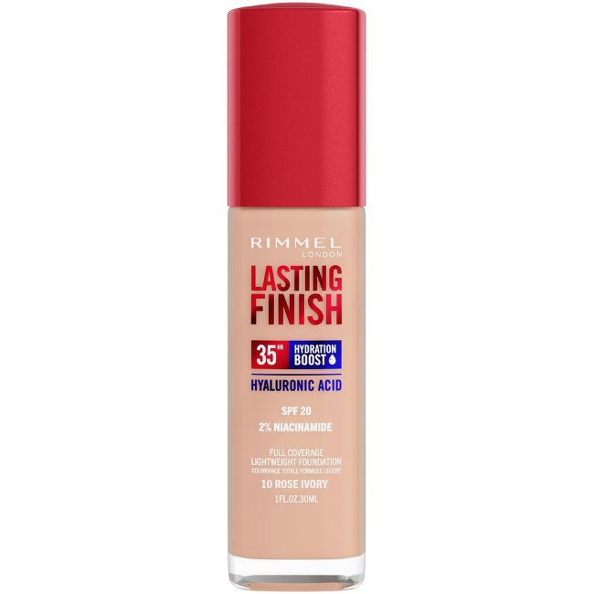 Тональный крем Rimmel Lasting Finish 35H 30 мл, 010 Rose Ivory Тональный крем Rimmel Lasting Finish 35H 30 мл, 010 Rose Ivory