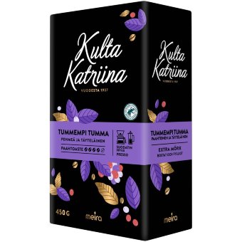 Кофе молотый Meira Kulta Katriina очень темной обжарки 450 гр