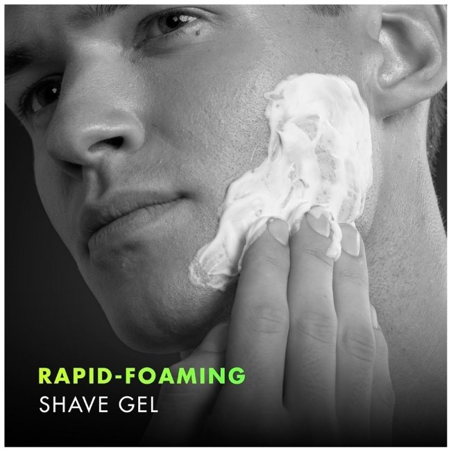 Гель для бритья Gillette Labs Rapid Foaming 198 мл