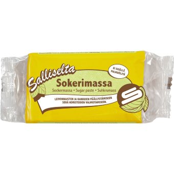 Кондитерская масса Salliselta ( желтая ) 250 гр Кондитерская масса Salliselta ( желтая ) 250 гр