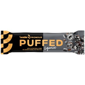 Протеиновый батончик с пургелаком и рисовым шоколадным протеином Leader Promour 40 гр