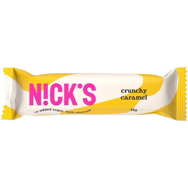 Шоколадный батончик с хрустящей карамелью Nick's 28 гр
