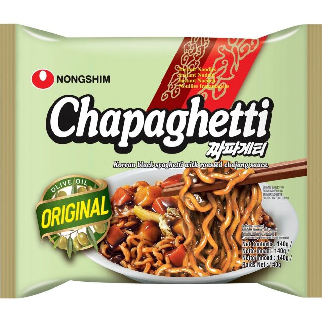 Пиканудли Nong Shim Chapagetti с черной соевой фасолью 140 гр Пиканудли Nong Shim Chapagetti с черной соевой фасолью 140 гр