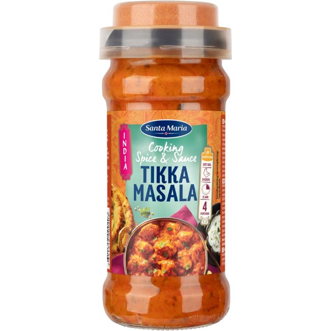 Кулинарный соус и специи Santa Maria Tikka Masala 360 гр Кулинарный соус и специи Santa Maria Tikka Masala 360 гр