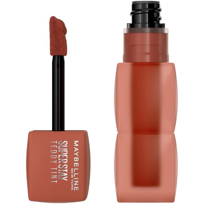 Жидкая помада Maybelline New York Super Stay Teddy Tint 5 мл 110 Faux Freckle Жидкая помада Maybelline New York Super Stay Teddy Tint 5 мл 110 Faux Freckle