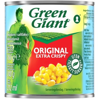 Кукурузные зерна Green Giant в солевом рассоле 160/140 гр