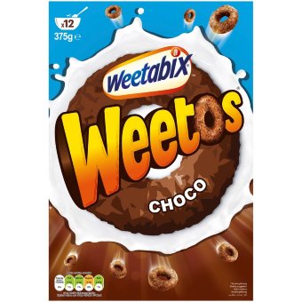 Шоколадные хлопья Weetos 375 гр