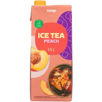 Холодный чай Ice Tea со вкусом персика Coop 1,5 л