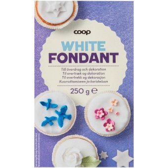 Сахарная мастика Coop белая 250 гр Сахарная мастика Coop белая 250 гр