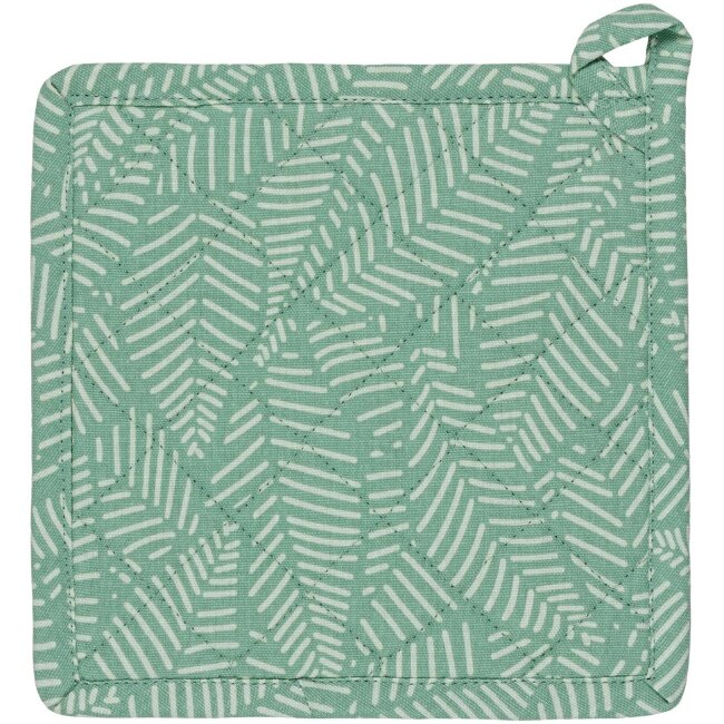 Прихватка House Outline leaves 22x22 см зелёная Прихватка House Outline leaves 22x22 см зелёная