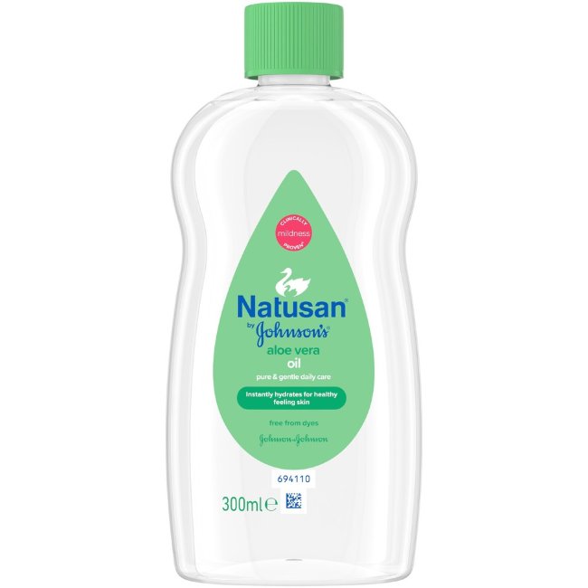 Масло с алоэ вера Natusan by Johnson's 300 мл