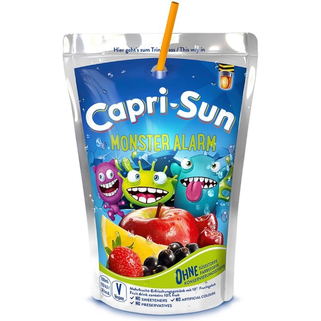 Сок фруктово-ягодный Capri-Sun Monster Alarm 200 мл