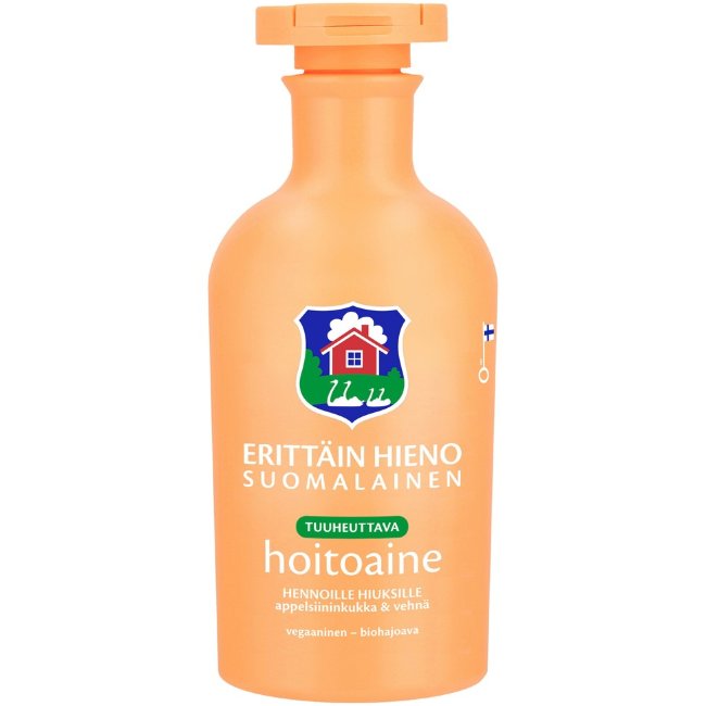 Укрепляющий кондиционер для волос Апельсиновый цветок и пшеница Erittäin Hieno Suomalainen 300 мл