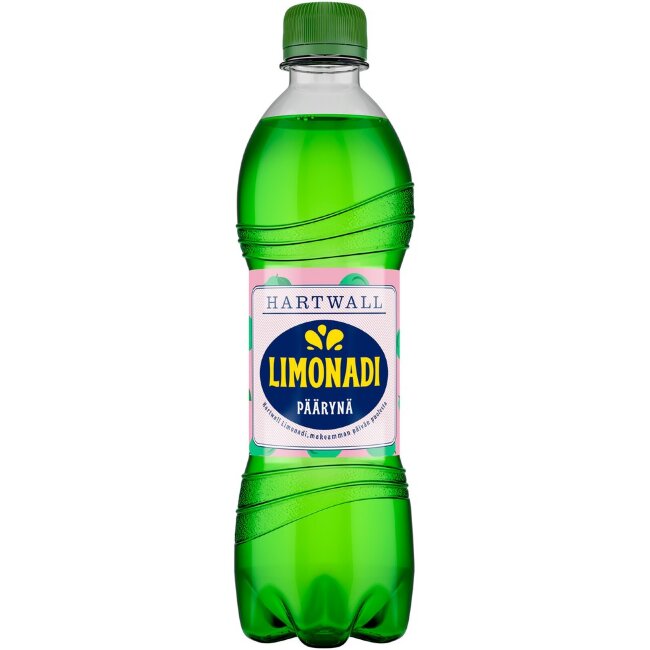 Освежающий напиток Hartwall Limonadi с грушевым вкусом 0,5 л