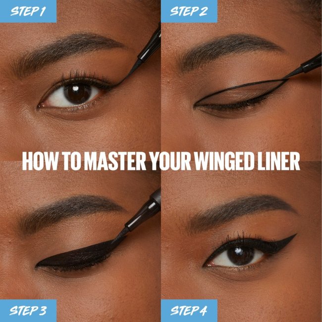 Жидкая подводка для глаз Maybelline New York Hyper Precise 700 Black 1 мл Жидкая подводка для глаз Maybelline New York Hyper Precise 700 Black 1 мл
