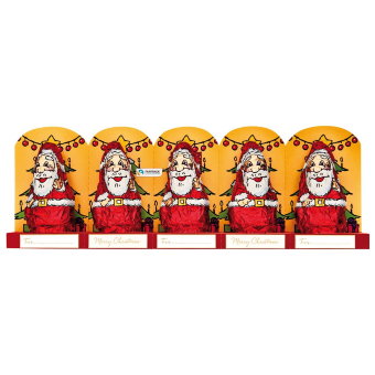 Шоколадные фигурки Favorina (Санта Клаусы) 100 гр