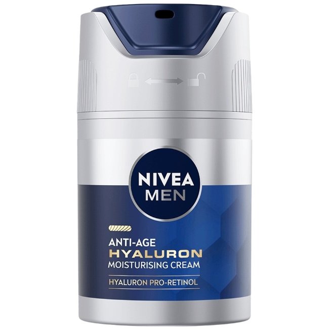 Увлажняющий крем для лица с гиалуроновой кислотой и SPF15 NIVEA MEN Anti-Age 50 мл