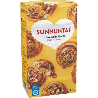 Мука пшеничная Sunnuntai 1 кг