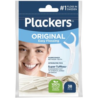 Зубная нить Plackers Original 38 шт