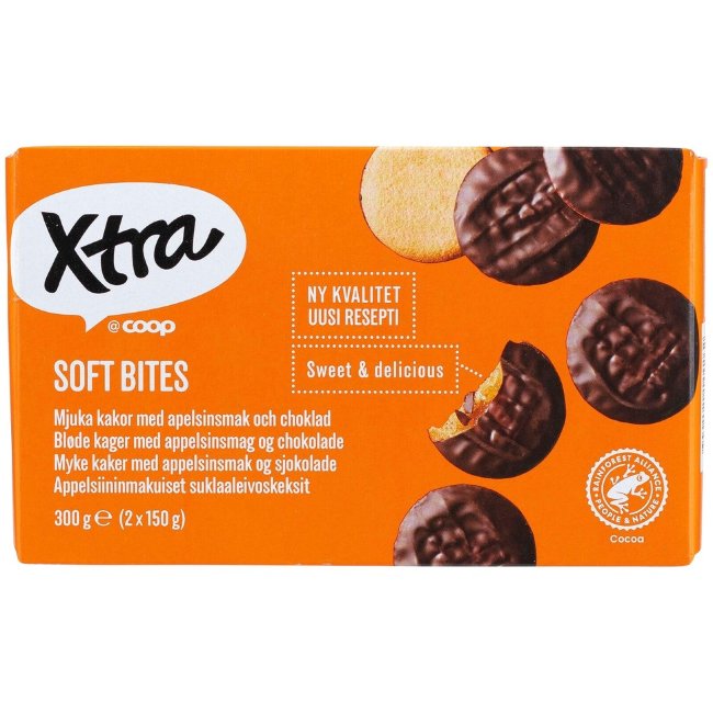 Печенье X - tra (апельсин) 300 гр