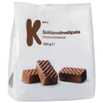 Вафли K-menu (какао) 220 гр