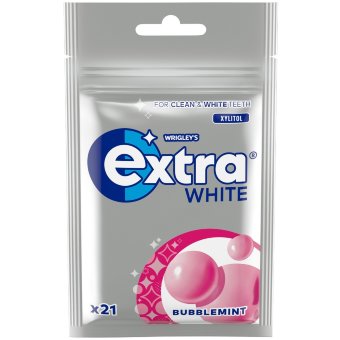 Жевательная резинка Extra White Bubblemint 29 гр