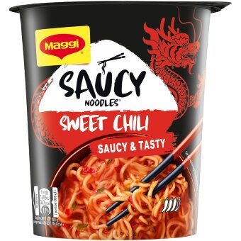 Лапша быстрого приготовления Maggi с соусом сладкий чили 75 гр Лапша быстрого приготовления Maggi с соусом сладкий чили 75 гр