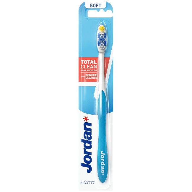 Зубная щетка Jordan Total Clean Soft 1 шт Зубная щетка Jordan Total Clean Soft 1 шт