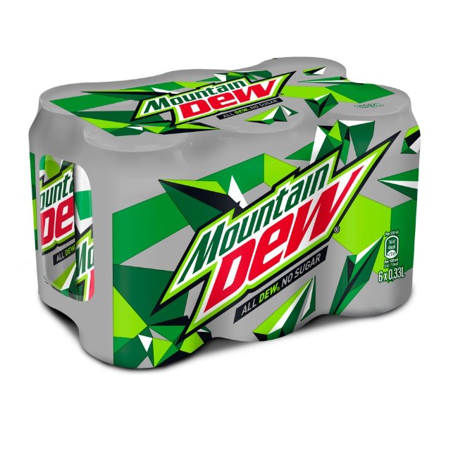 Напиток Mountain Dew No Sugar (уп 6 шт) 0,33 л Напиток Mountain Dew No Sugar (уп 6 шт) 0,33 л