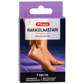 Пластырь для ног Pirkka rakko 7 шт