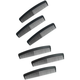 Расческа Cailap карманная 6 шт в наборе