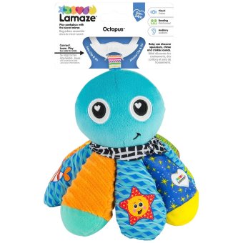 Игрушка-клипса Lamaze Salty Sam осьминог