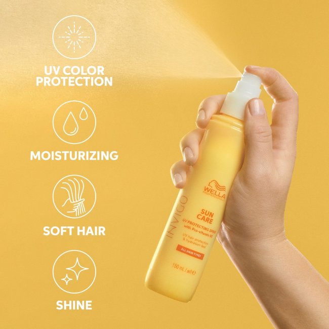 Спрей для ухода за волосами с защитой от UV Wella Professionals Invigo Sun Care 150 мл