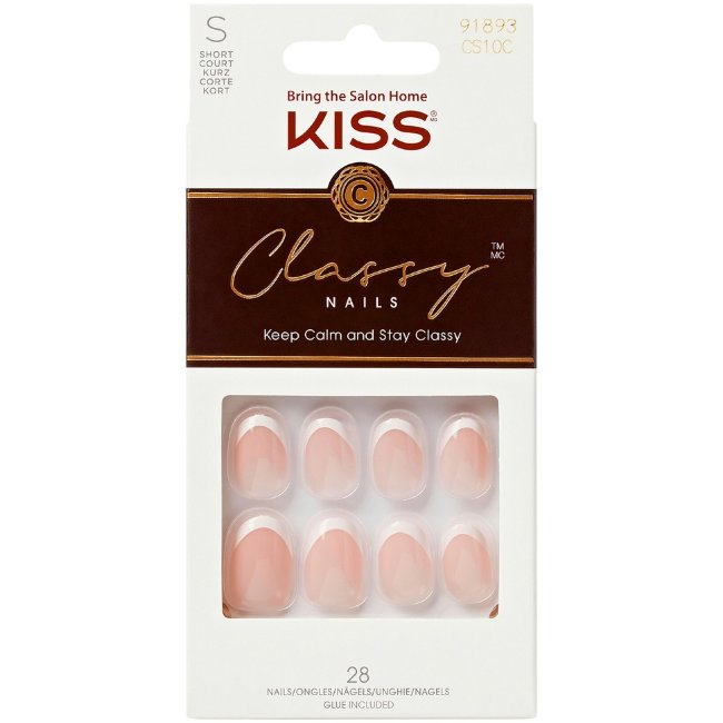 Ногти Kiss Classy Nails эксклюзивные only 28 шт