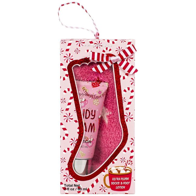 Подарочный набор Simple Pleasures, носки и крем для ног 60 мл Подарочный набор Simple Pleasures, носки и крем для ног 60 мл