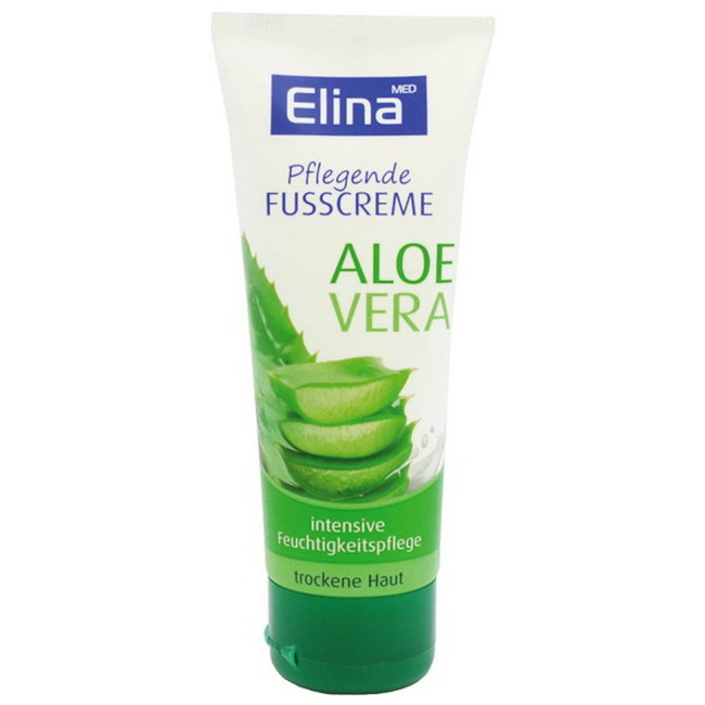 Крем для ног Aloe Vera Elina 75 мл