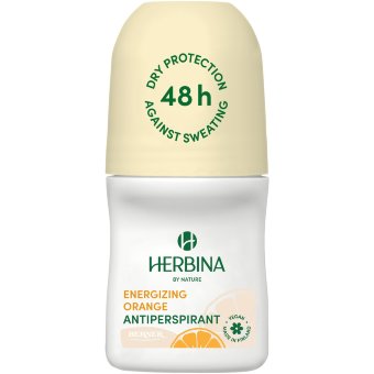 Herbina антиперспирант шариковый Energizing Orange 50 мл